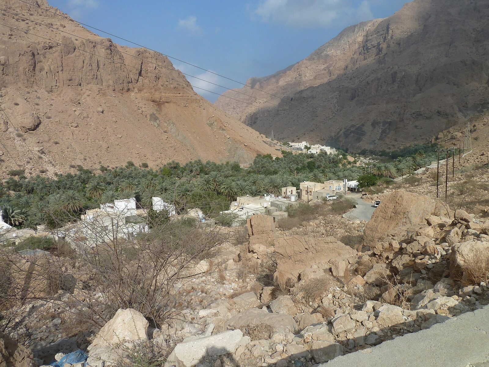 Upper and lower village